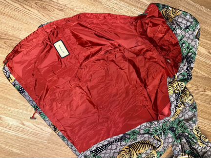 Куртка Gucci с принтом бенгальских тигров