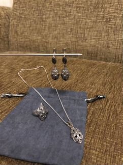 Серебряный набор