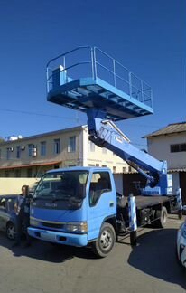 Аренда автовышки-платформы (балкон, супердек)