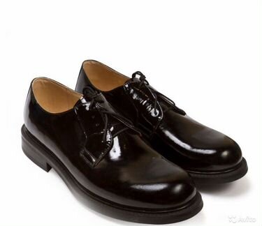 Туфли полуботинки уставные 40 кожа