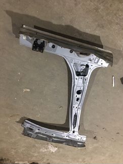 Стойка кузова левая средняя порог Mazda 3 BL 09-13