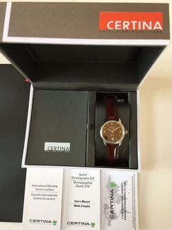 Часы Certina новые, оригинальные