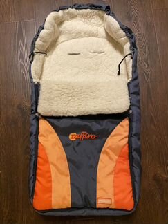 Конверт в коляску womar zaffiro на овчине