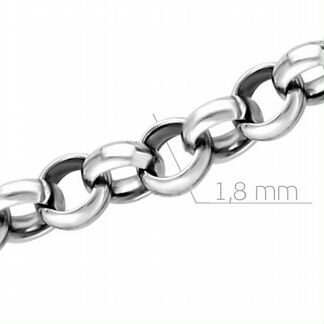 Золотая цепь шопард белое золото