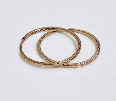 Золотые серьги