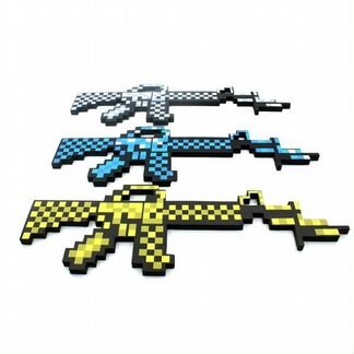 Автомат Майнкрафт железный/золотой/алмазный