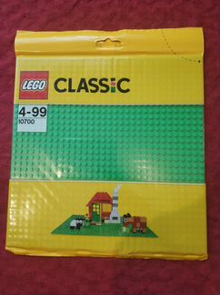 Lego Classic 10700 Пластина зелёного цвета