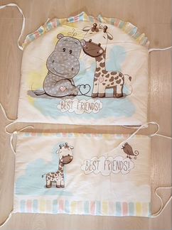 Бортики на кровать