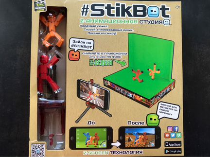 Stikbot Анимационная студия со сценой