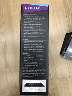 Netgear r7000 wifi роутер гигабитный 2.4 и 5
