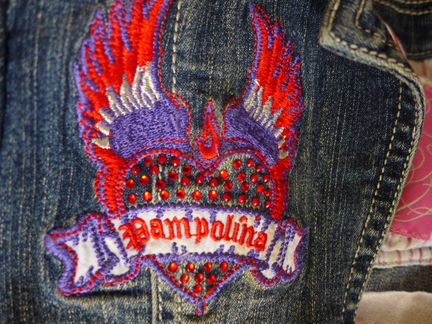 Джинсовая куртка Pampolina на 3 года