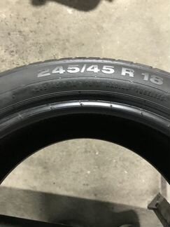 Continenta245 45 R18 ContiSportContact 3eSSR 232Gf