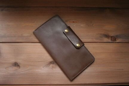 Тревел кошелек из очень мягкой приятной кожи
