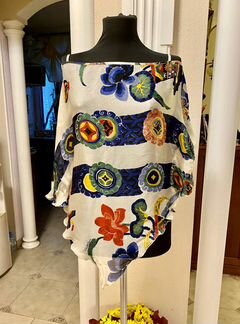 Roberto Cavalli, лёгкий шёлковый топ