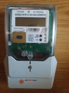 Счётчик электрический Каскад б/у в отличн состояни