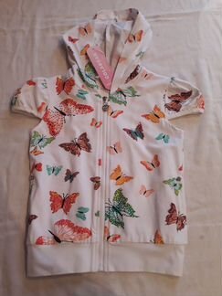 Новый кардиган без рукавов