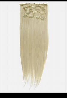 Волосы на заколках