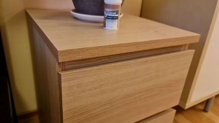 Тумба прикроватная мальм