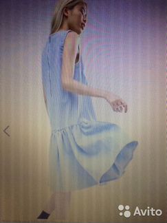 Джинсовое платье, сарафан ASOS White новый