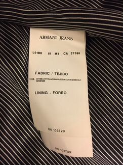 Плащ тренч Armani Jeans оригинал