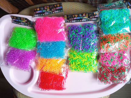 Резиночки для плетения 400 шт/уп