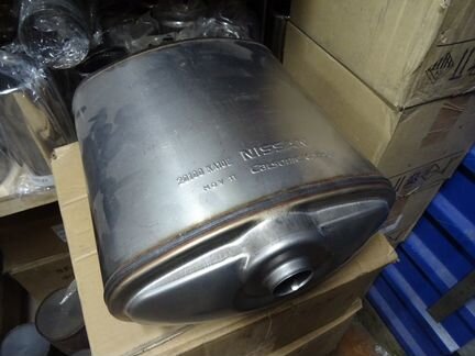 Глушитель из нержавейки на Infiniti / Инфинити