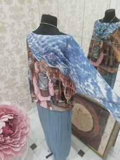 Кофта летучая мышь 50-52