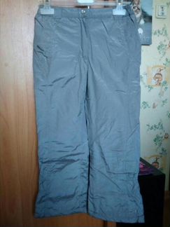 Новые непромокаемые брюки на флисе, 122