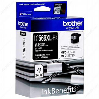 Картридж LC569XL-BK для Brother MFC-J3520/3720 чер