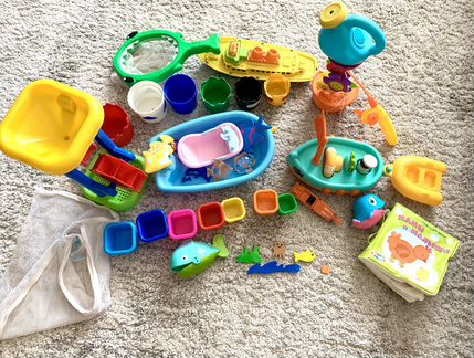 Игрушки в ванну