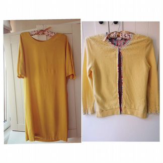 Платье gassiline и кардиган jcrew