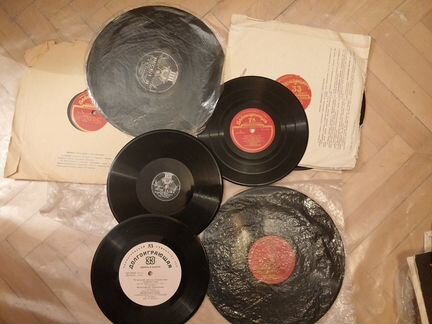 Пластинки СССР 50-60 г