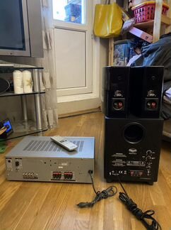 Домашний кинотеатр ресивер сабвуфер колонки