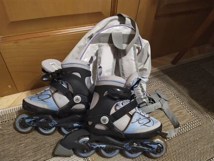 Роликовые коньки Missy р.29-34, защита+рюкзак