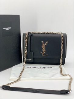 Клатч Yves Saint Laurent Sunset черный