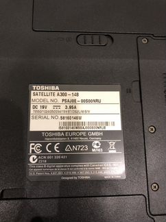 Toshiba ноутбук