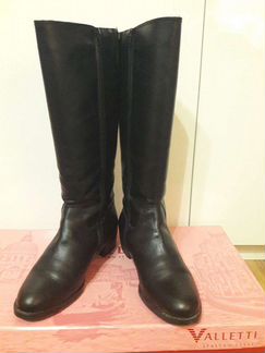 Сапоги кожаные