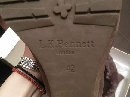 L.K. Bennett Ботинки, ботильоны, танкетка