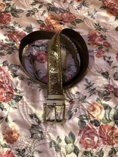 Ремень мужской из натуральной кобры