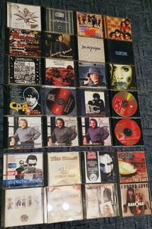 CD диски с разной музыкой