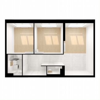 2-к квартира, 61 м², 10/17 эт.