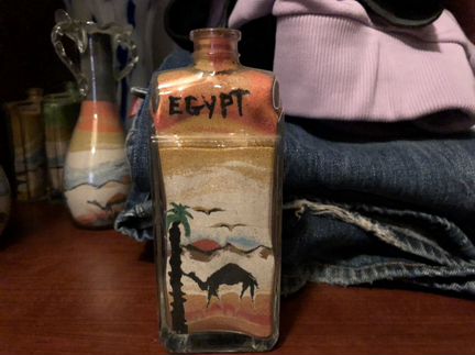 Бутылочки из Египта с песком