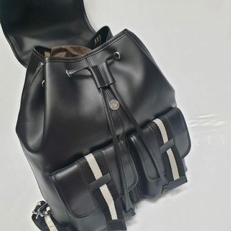 Рюкзак Bally кожаный черный