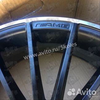 Диски R19 AMG Mercedes C-class E-class Black