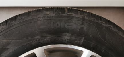Колеса зимние на Nissan R18 с датчиками tpms