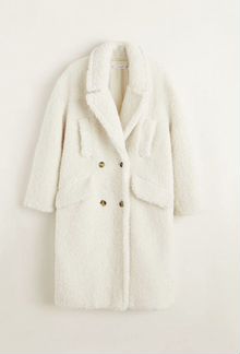 Шуба из искусственного меха mango