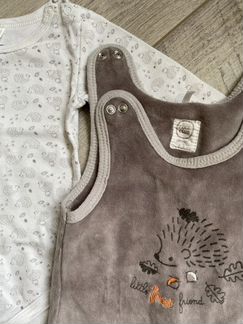 Комплект боди+комбинезон