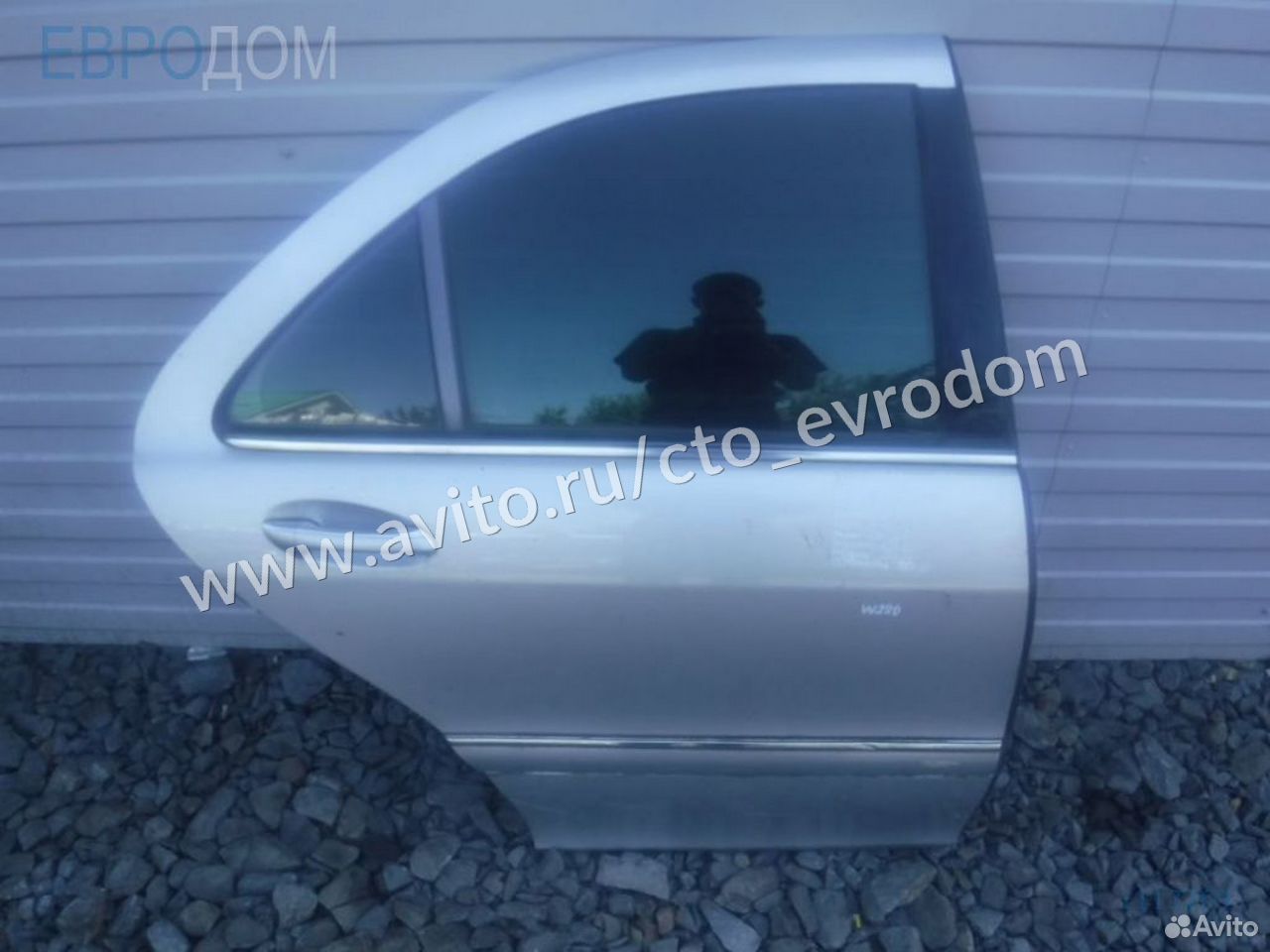 Дверь задняя правая mercedes W220