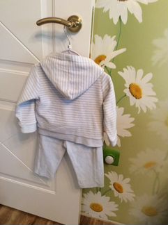 Велюровый костюмчик р.80