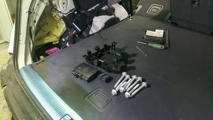 Прицепное устройство Audi Q7 4M 2016-2019